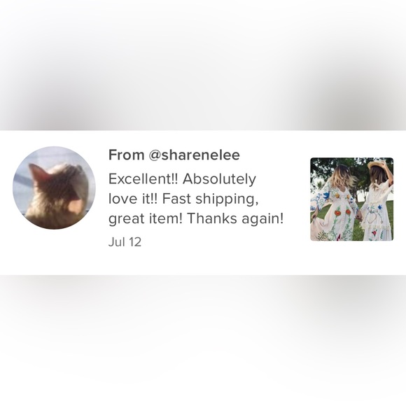 (Last 1) 💗Fleurs et oiseaux bohemian button embroidered kimono dress - Picture 3 of 9